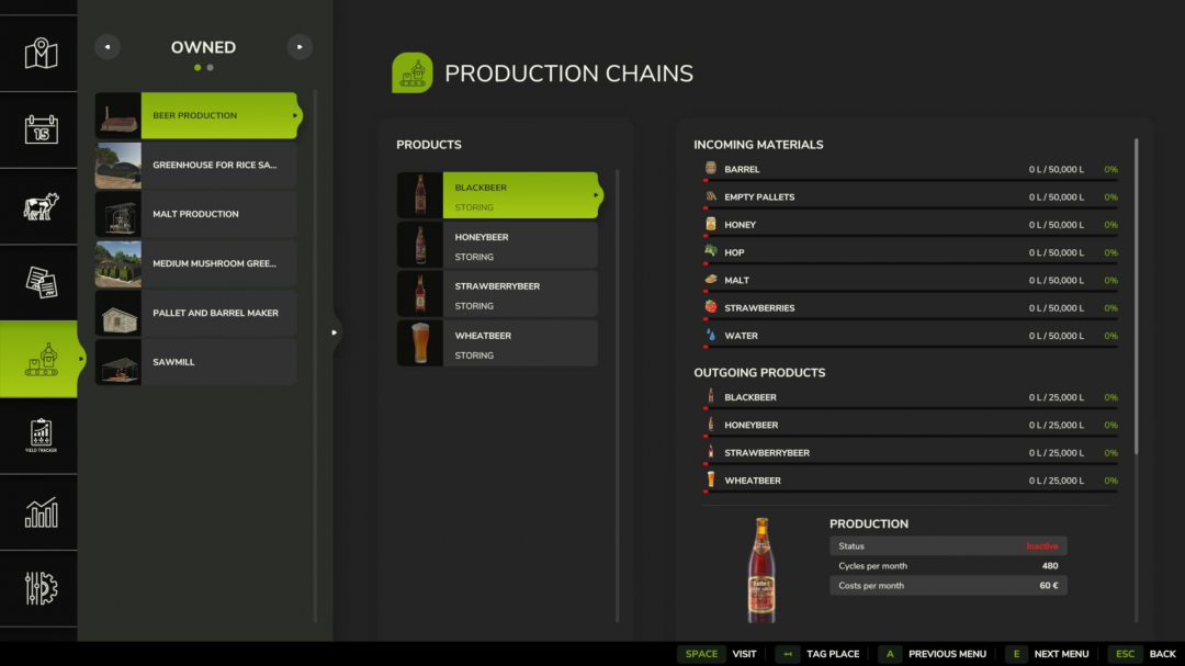 Beer production package V1.0.0.1