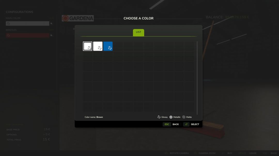 Broom for the yard V1.0