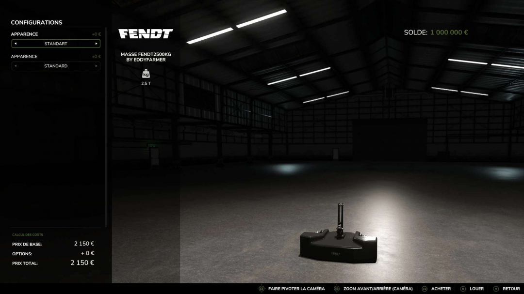 Fendt weight v1.0