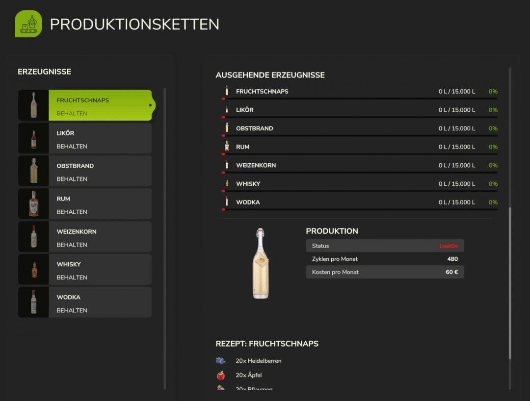 Liquor Production Package v1.0.0.1