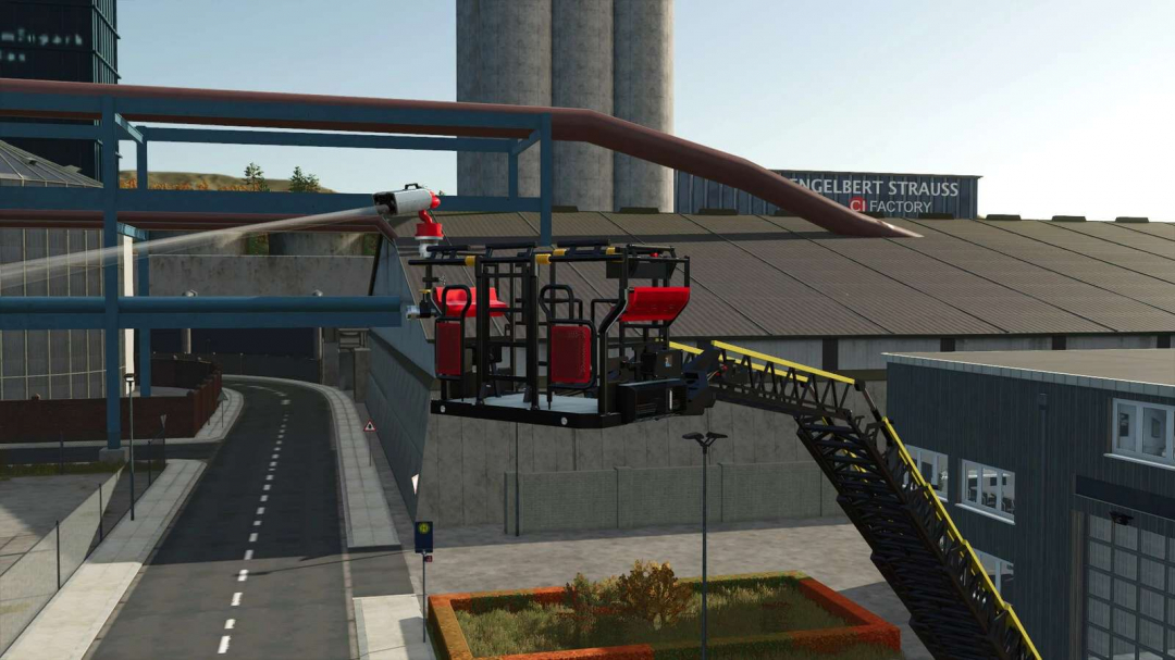 Mercedes Benz Trucks Atego 1327 Turntable Ladder 23/12 v1.0
