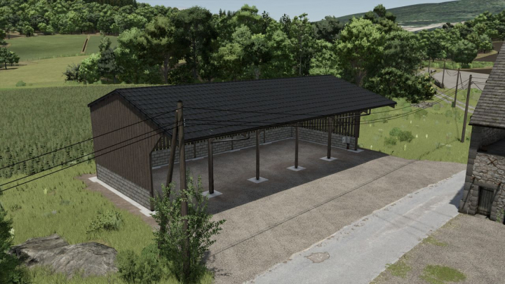 fs25-mods, Constructible Wood Shed V1.1