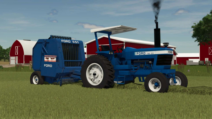 fs25-mods, Ford 551 Baler V1.0