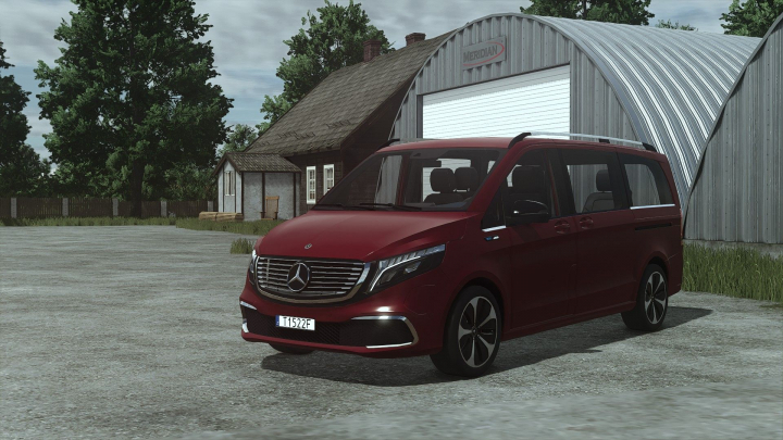 fs25-mods,  Mercedes-Benz EQV 2020 v1.0