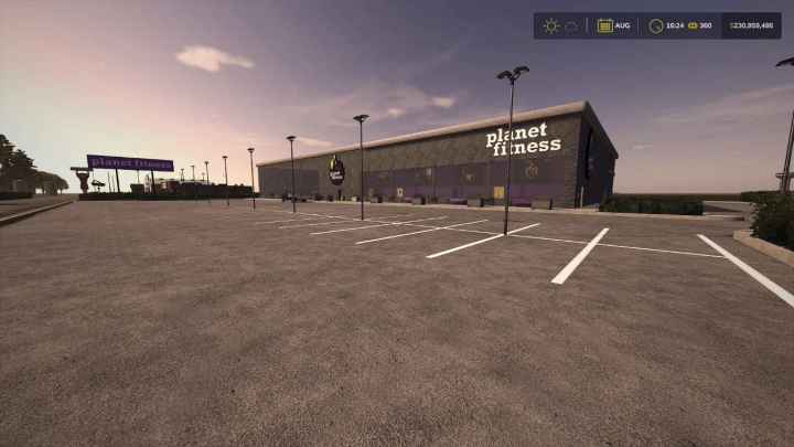 fs25-mods,  Planet Fitness v1.0