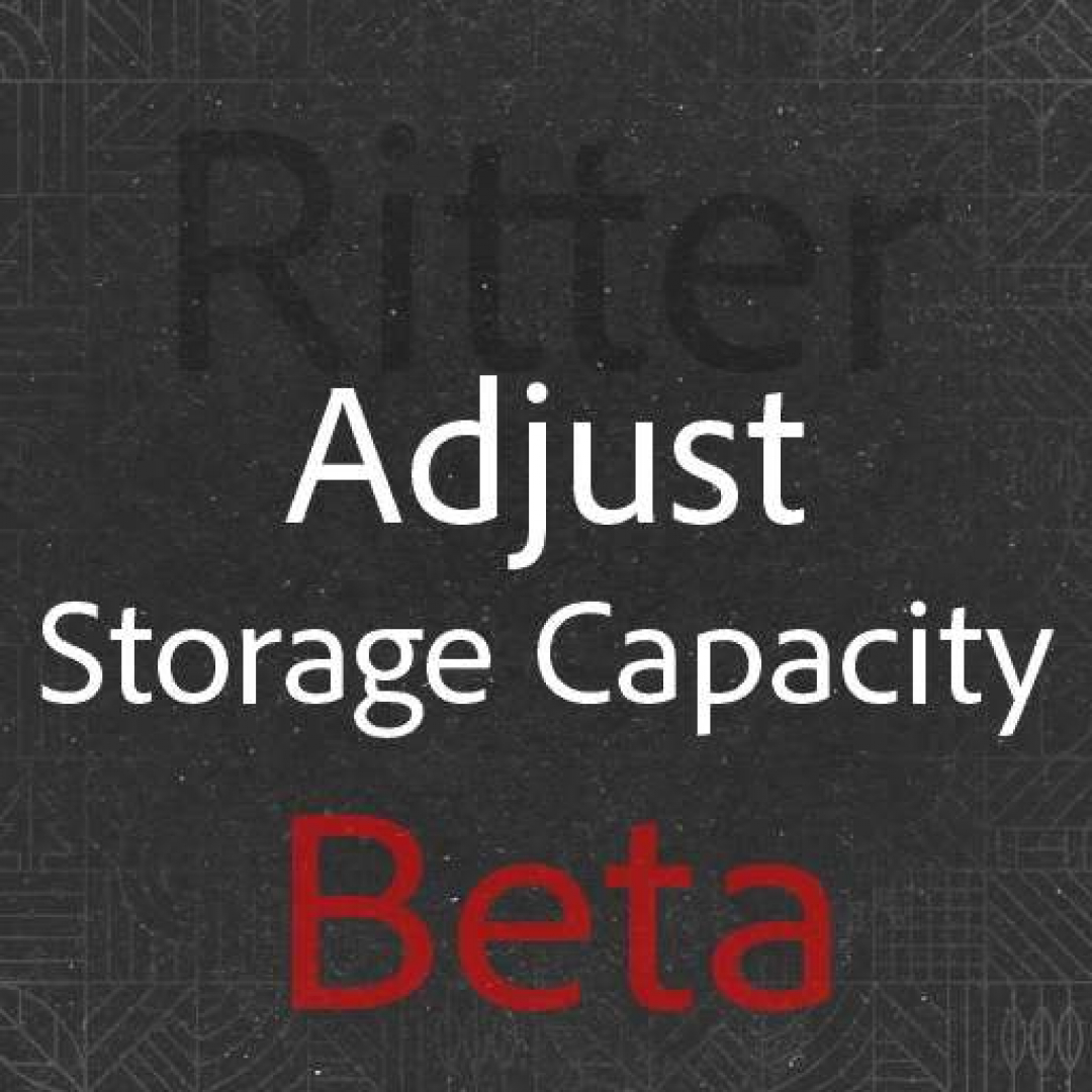 Adjust Storage Capacity v0.3.3