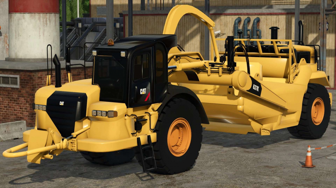 CAT 637K Scraper v1.0
