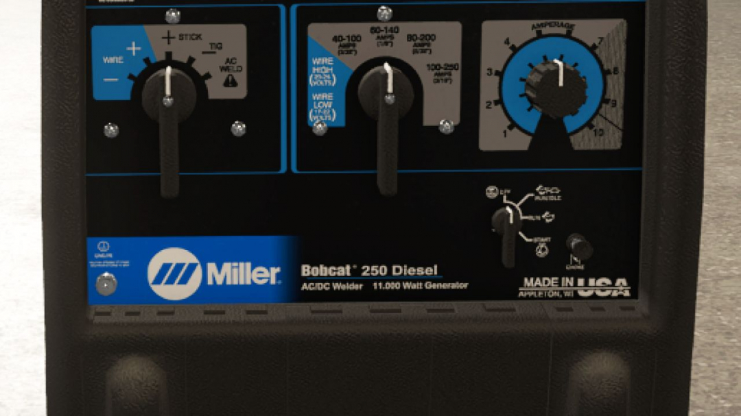 Miller Bobcat 250 Diesel welder V1.0