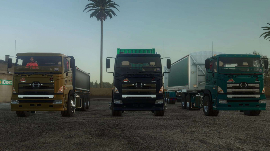 Toyota Hino 700 Pack v1.0