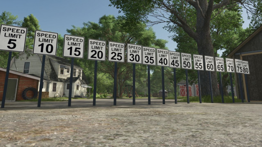 US Speed Limit Sign V1.0