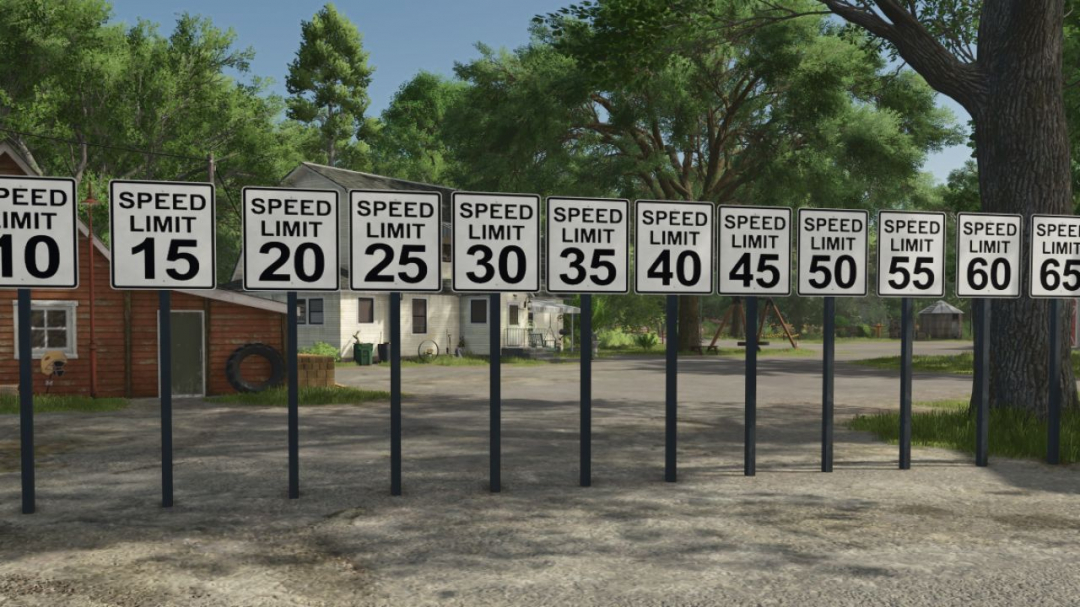 US Speed Limit Sign V1.0