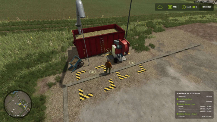 fs25-mods, Pig Food Production v1.0