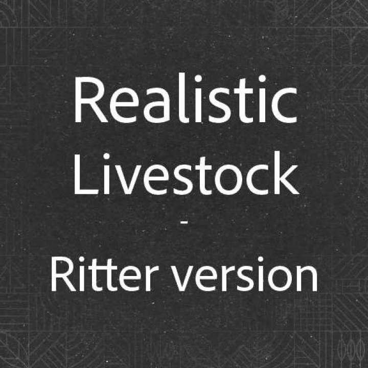 fs25-mods,  Realistic Livestock – Ritter version v0.4