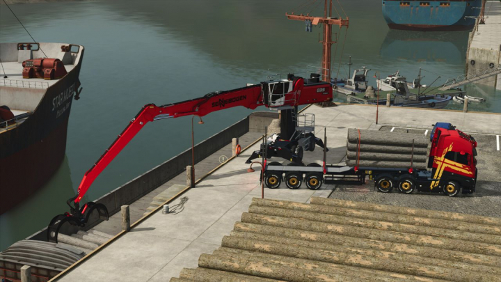 fs25-mods,  Sennebogen 835G Hybrid V1.0