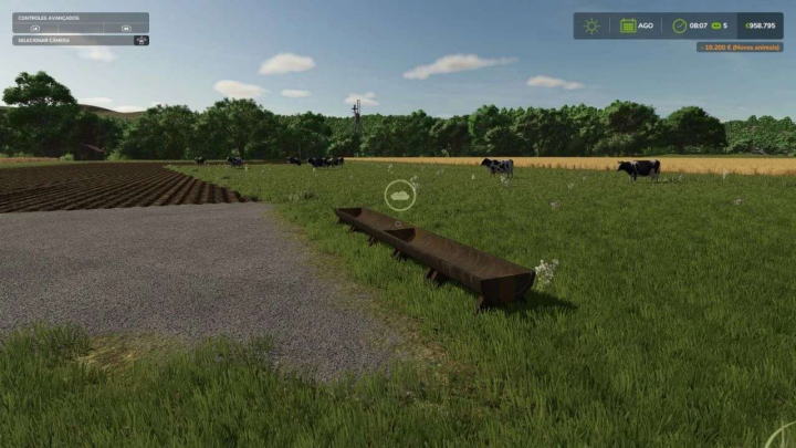 fs25-mods,  Trough to decorate pasture v1.0