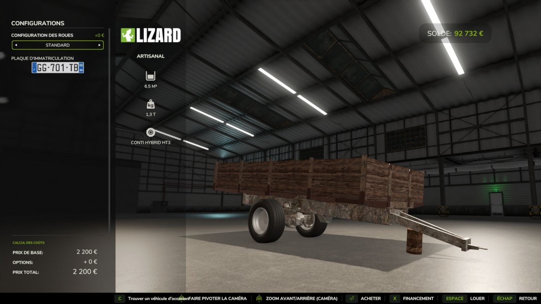 Artisanal trailer V1.5