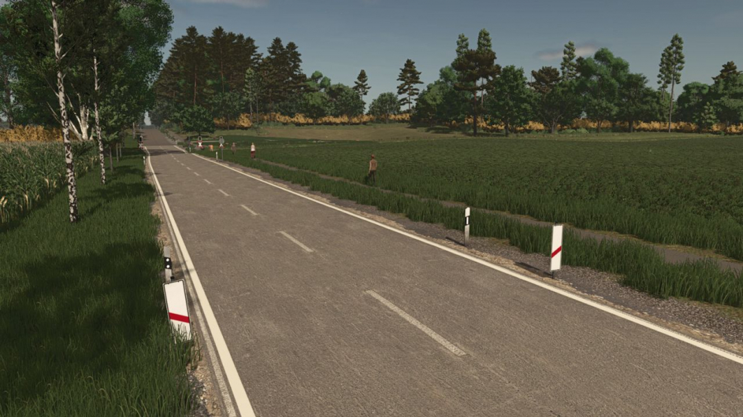 German Road Poles Prefab V1.1