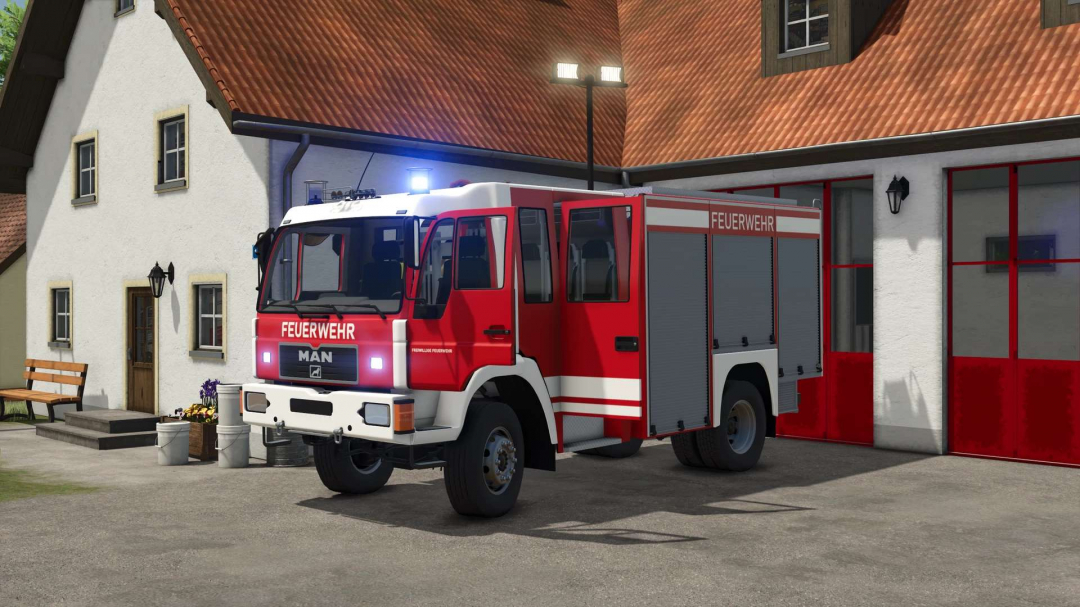 MAN L2000 Fire Engine v1.0