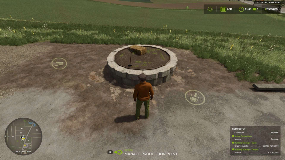 Manure Production v1.0