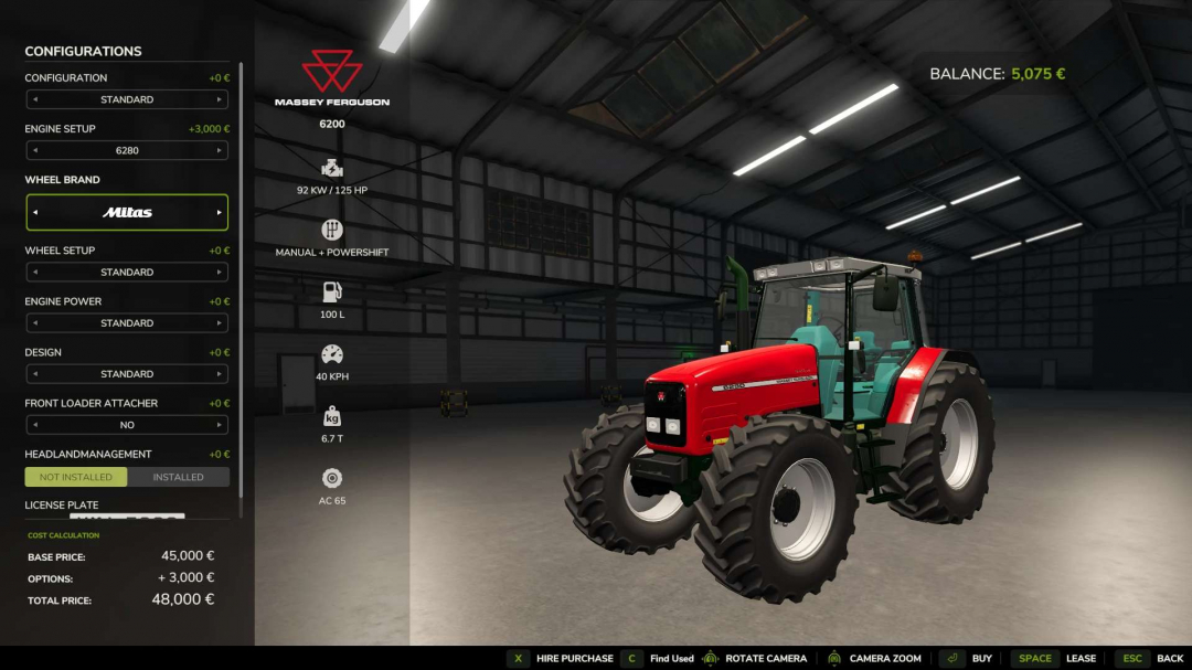 Massey 6290 v1.0