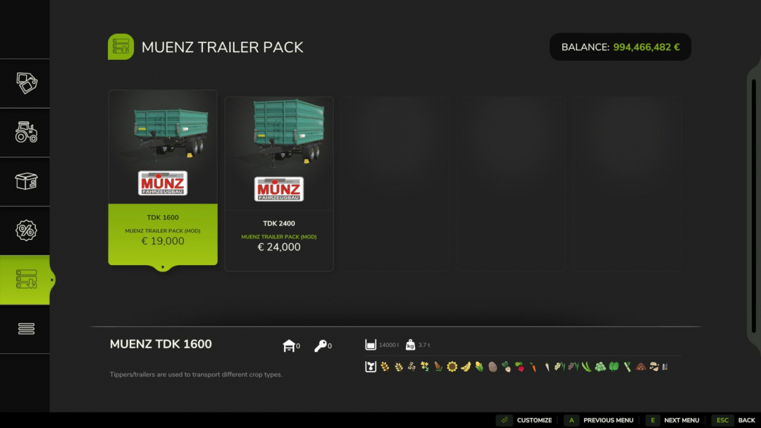 Mengele Trailer Pack v1.0