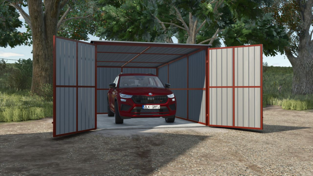 Pack Of Tin Car Garages V1.0.1
