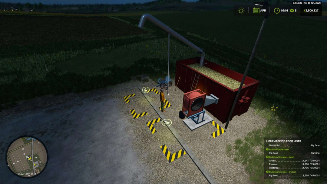 Pig Food Production v1.0