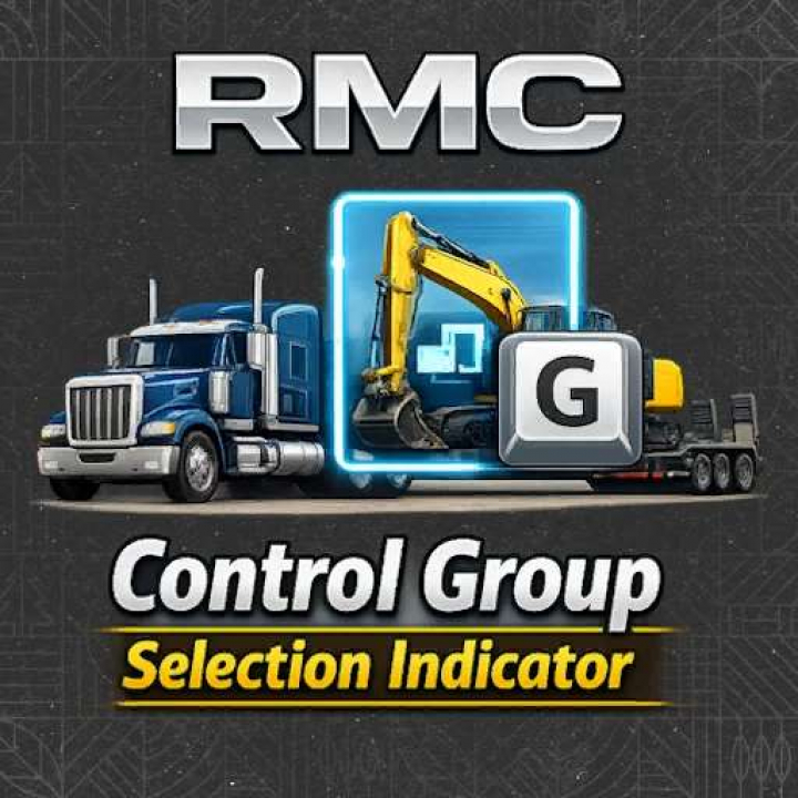 fs25-mods, Control Group Indicator v1.0