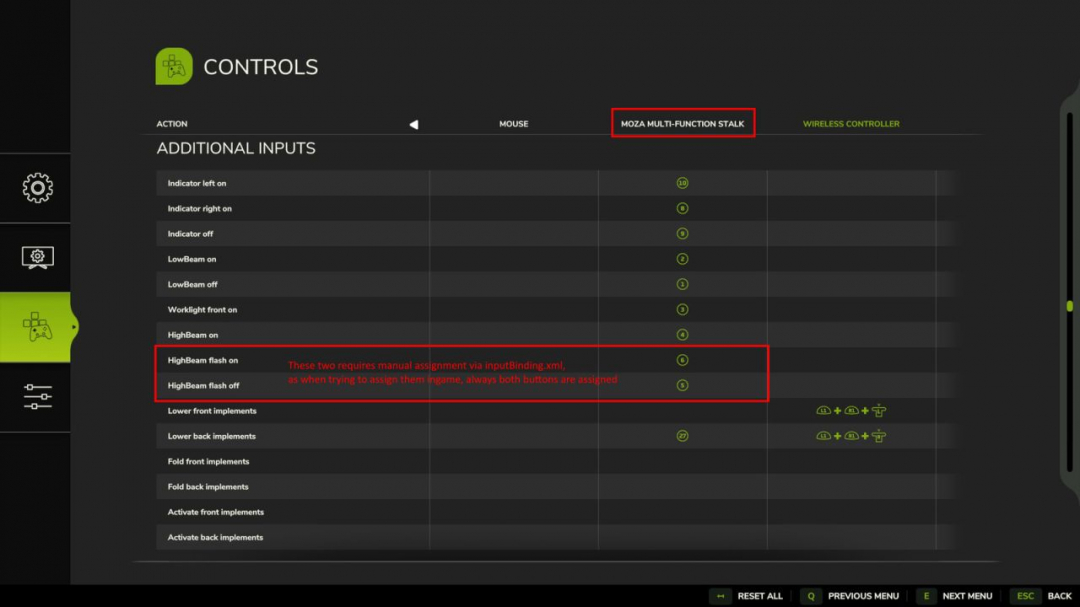 Additional Inputs V1.0