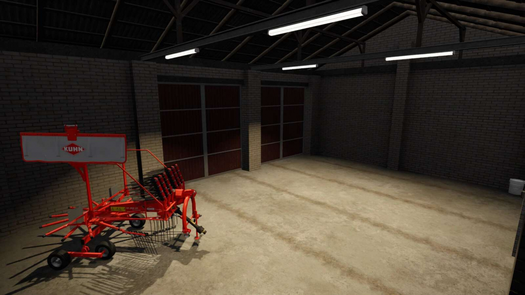 Big Barn With Cows v1.0