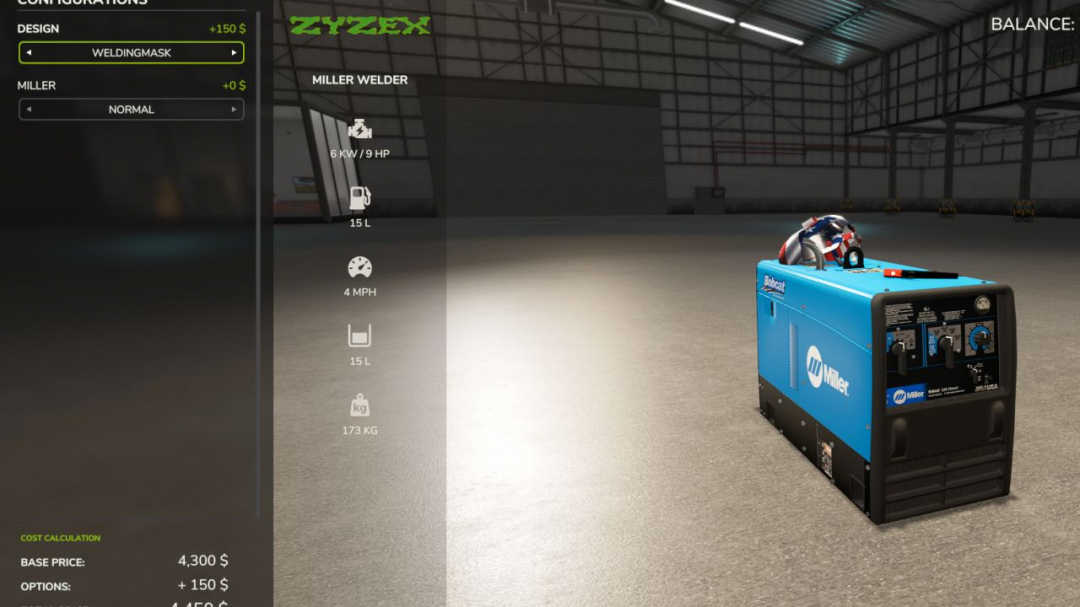 Miller Bobcat 250 Diesel welder V1.1