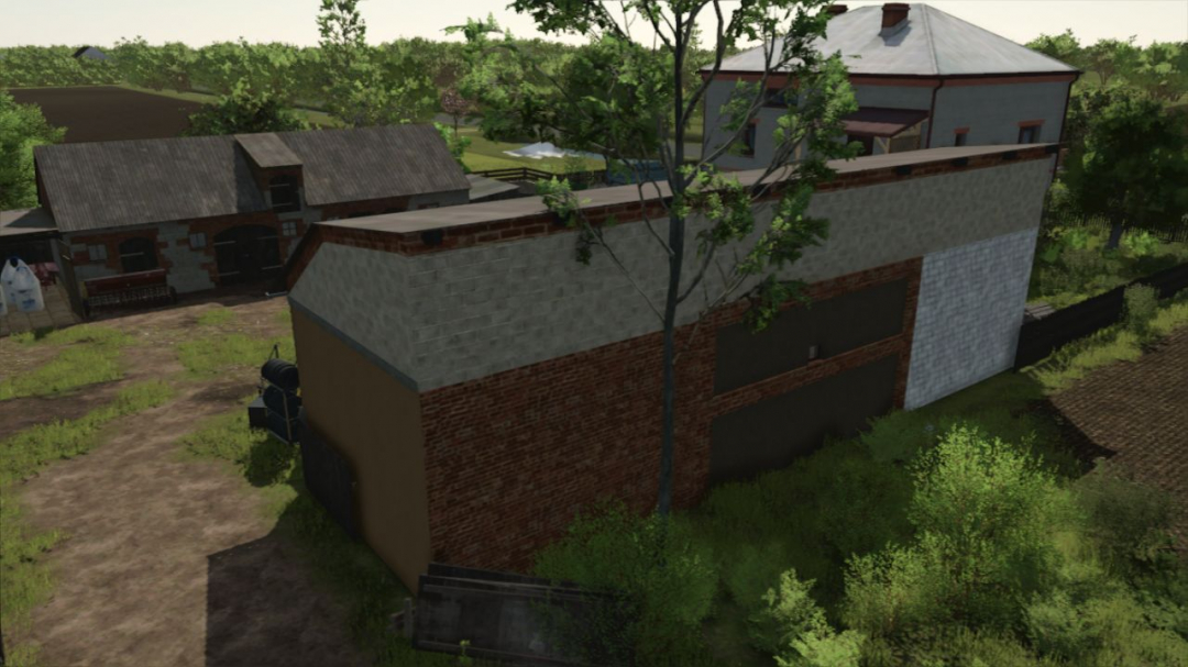Outbuilding with garage V1.0