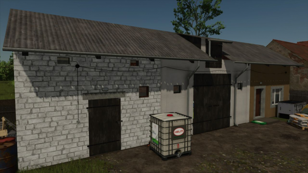 Outbuilding with garage V1.0