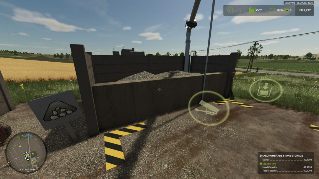 Small Handmade Stone Silo V3.0