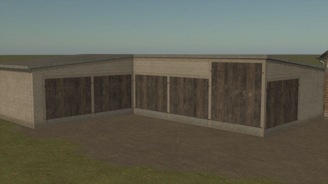 Small brick garage V1.0