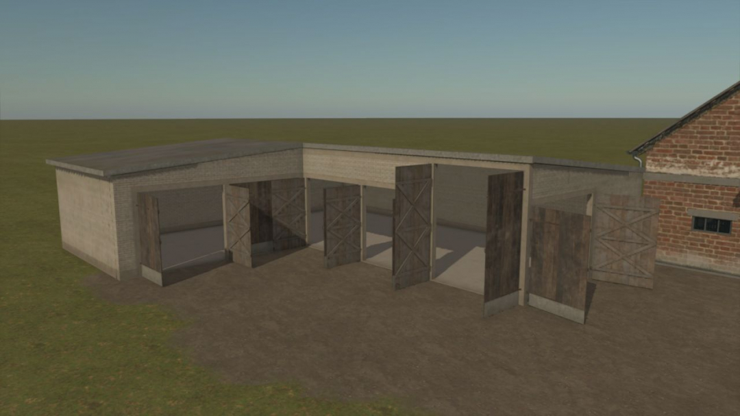 Small brick garage V1.0