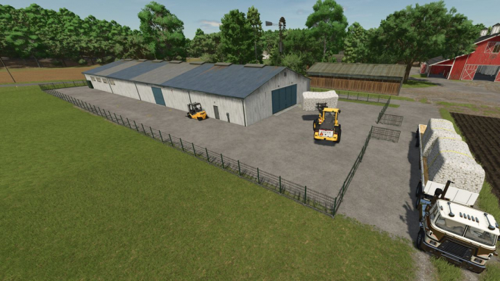 fs25-mods,  Wool And Cotton Processing V1.0