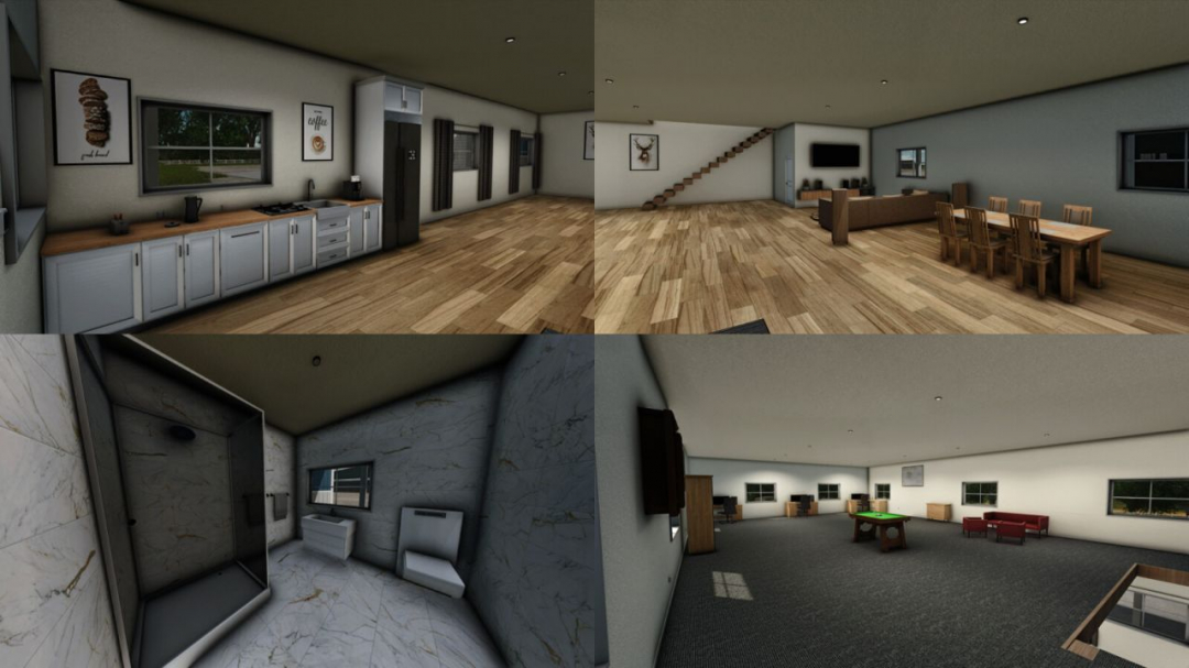 American Midwest Shop With Office V1.0