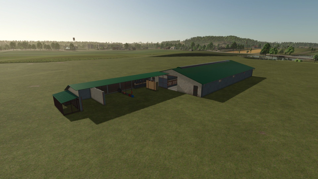 Cow Barn with shed V1.0