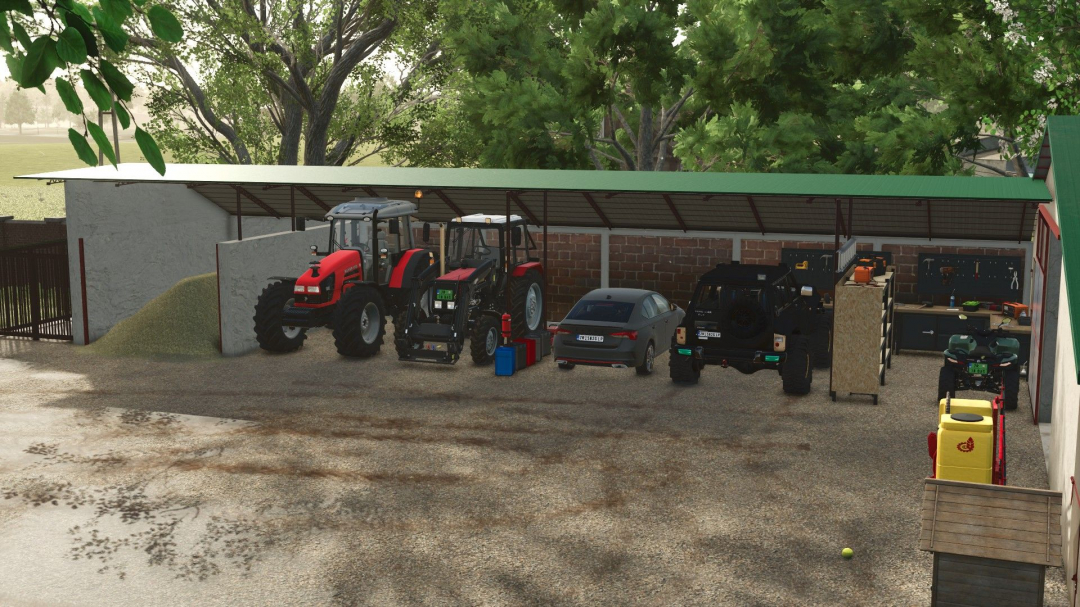 Cow Barn with shed V1.0