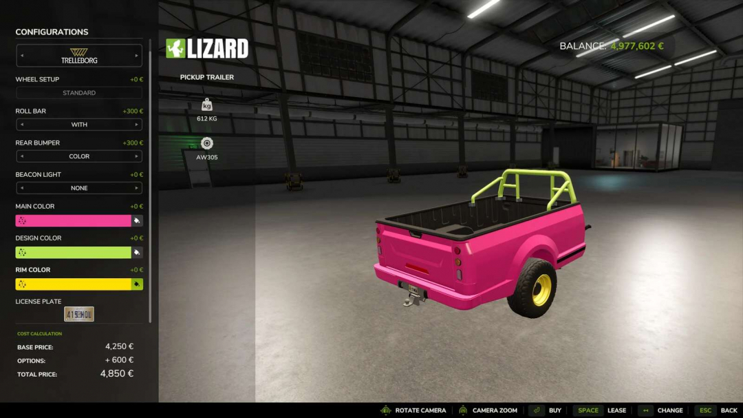 PickUp Trailer v1.0