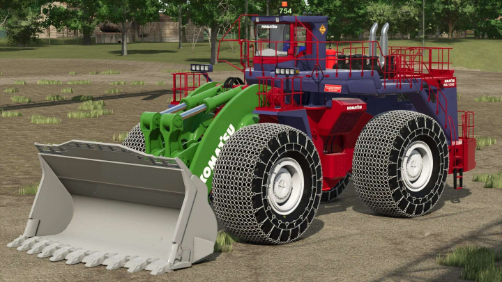 fs25-mods,  Komatsu WA 1200 Mining Loader v1.0