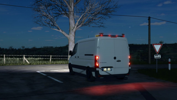 fs25-mods,  Mercedes Sprinter 2018 V1.0