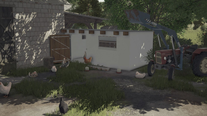 fs25-mods,  Small Renovated Chicken Coop V1.0
