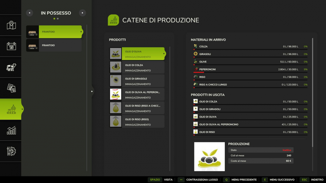 Italian oil mill V1.0.0.2