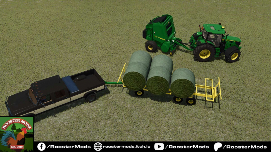 John Deere Bale Wagons v1.0