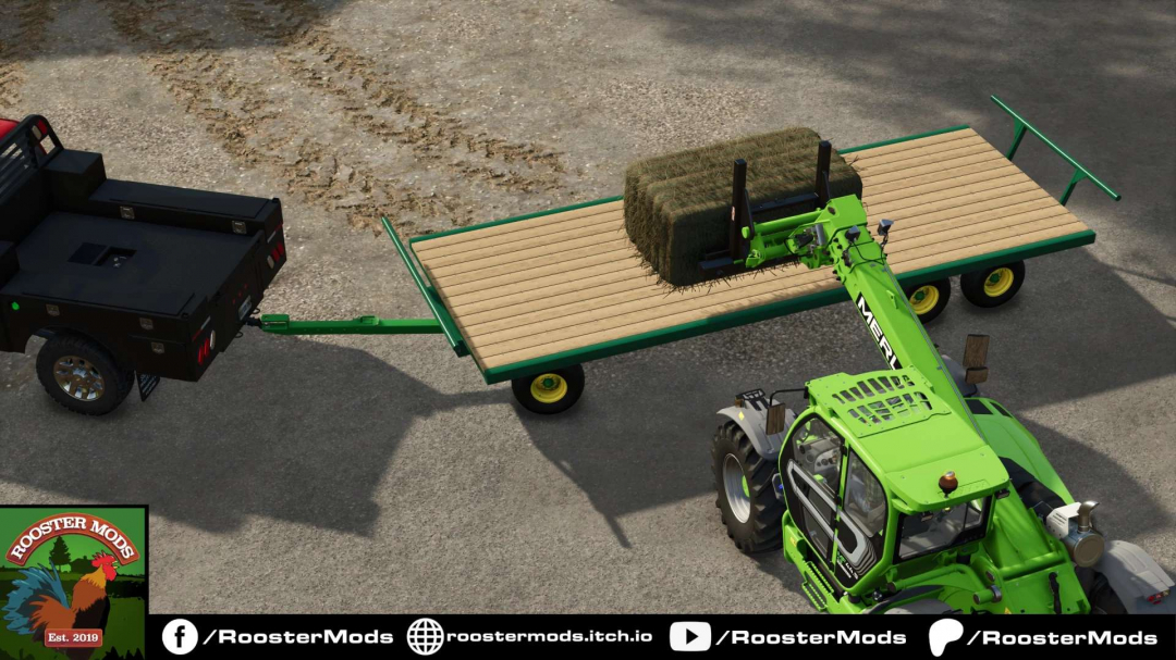 John Deere Bale Wagons v1.0