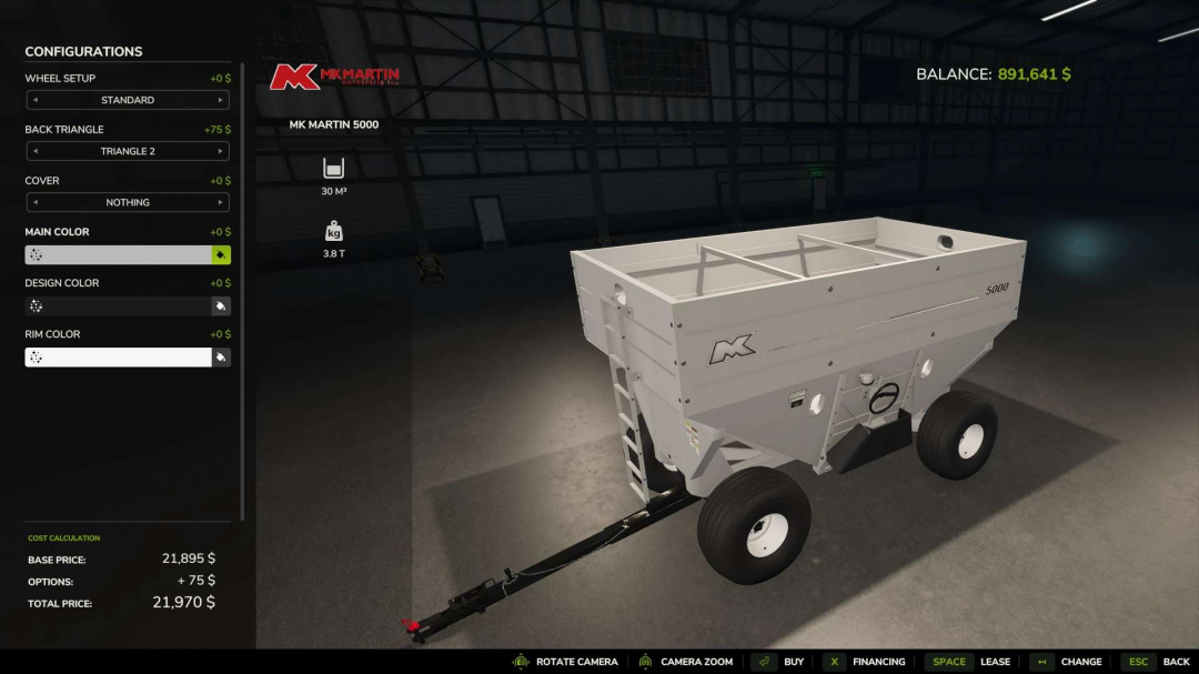 MK Martin 5000 Gravity Wagon v1.0