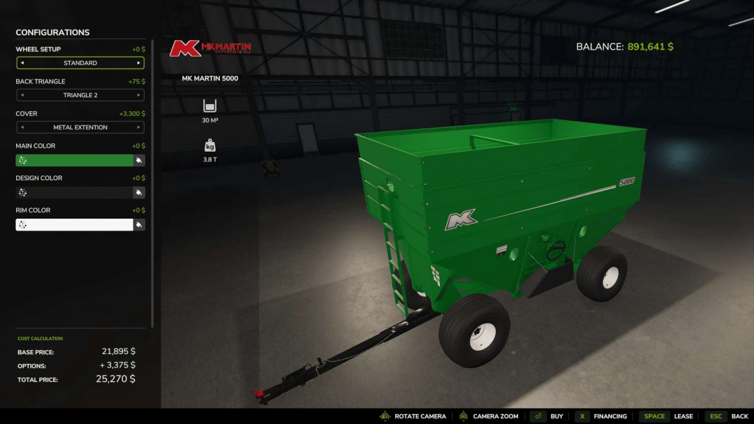MK Martin 5000 Gravity Wagon v1.0