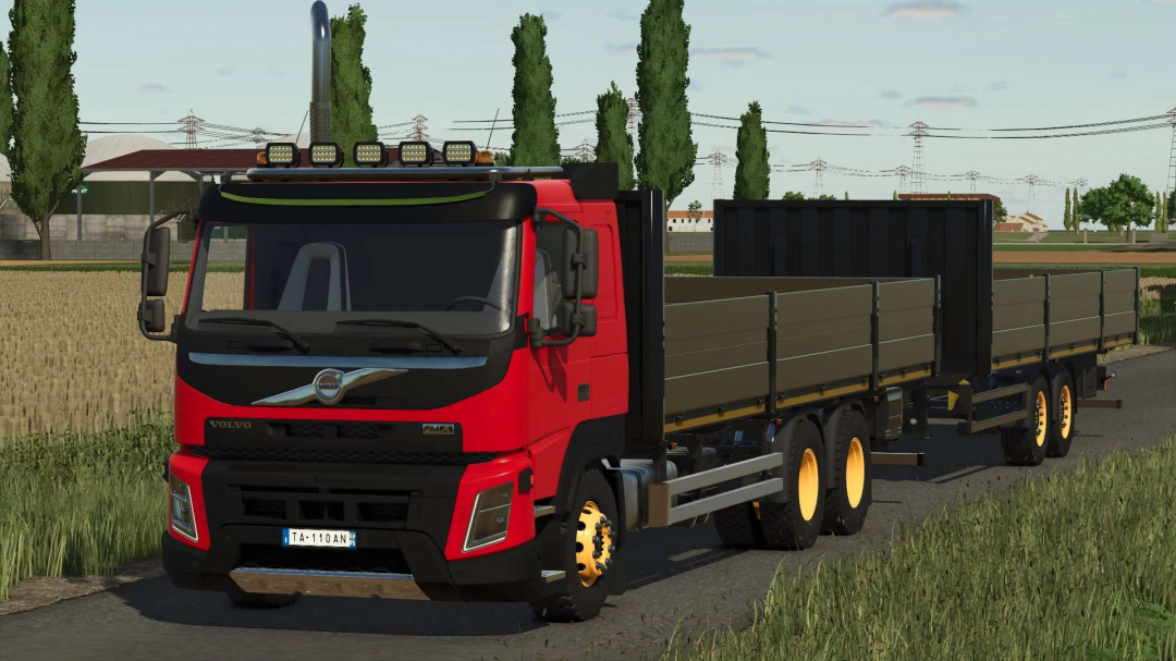 Volvo FMX XXL Truck & Trailer v1.0